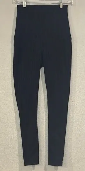 Pure Barre Splits59 highest rise or fold over waist leggings M thumbnail 1