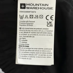 Mountain Warehouse Tide Quick Dry Shorts Black Womens 14 UPF 50+ Hiking Beach thumbnail 9