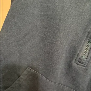 Members Mark Womens Ribbed Half‎ Zip Hoodie Lu Blue Size Medium thumbnail 5