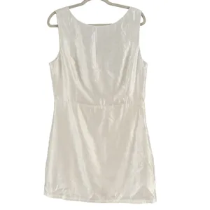 NWD Lulus Sophisticated Selection White Sleeveless Backless Mini Dress Size XL thumbnail 4