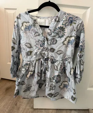 Victoria Dunn top Blue Size M thumbnail 1