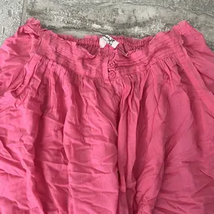 Free People Intimately PINK Cotton Sheer Pants w/Lace Trim, Size M, New w/o Tag thumbnail 5