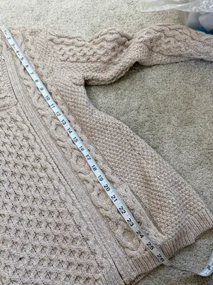 Boston Irish 100% New Merino Wool Asymmetrical Side Zip Cable Knit Sweater L thumbnail 10