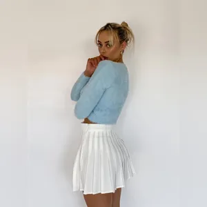 Princess Polly Rosella Mini Skirt in Blue Size 6 New with tag thumbnail 3