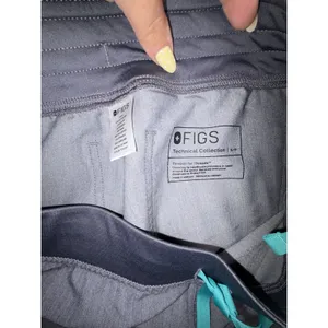 figs livingston scrub pants set graphite gray small pet casma top small thumbnail 8