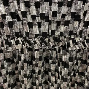 Zara Metallic silver black Cocktail mini Dress thumbnail 10