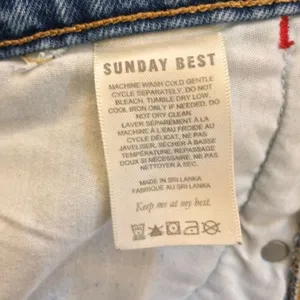 Aritzia Sunday Best wide leg jeans 30 thumbnail 10