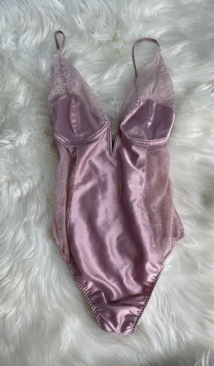 Victoria's Secret Thong Silk Teddy thumbnail 1