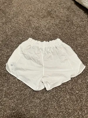 White Lululemon shorts  thumbnail 3