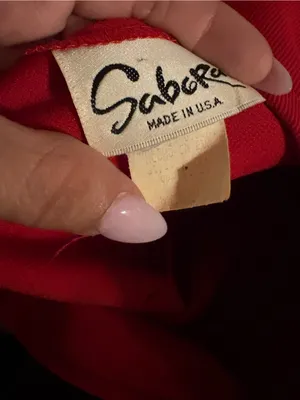 Sabora Vintage Red Halter Neck Mini Dress with Waistband Stripes thumbnail 3