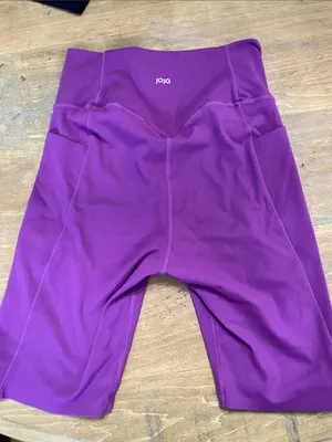 Joja Purple Sports Biker Short size M thumbnail 5