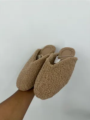 Universal Thread Fuzzy Loafers Sandals Women's Size 8 Boho New Without Tag thumbnail 6