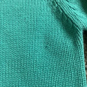 Bermuda Crest Cardigan Sweater Vintage 90s Women’s M Green Preppy Cruise Wear thumbnail 5