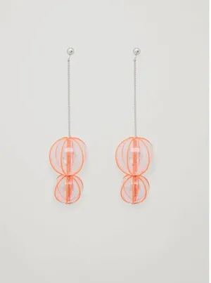 COS Statement Sphere-Beaded Drop Earrings thumbnail 3