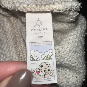 Aerie Offline Cozy Boucle Knit Joggers Drawstring Sweatpants Womens Size S Small thumbnail 6