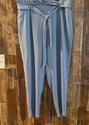 Soho apparel women's pants lite Blue size Large 100% polyester thumbnail 5