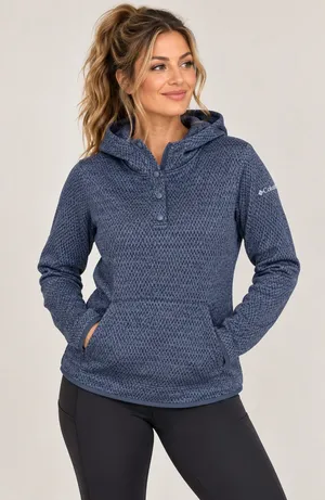 Columbia Rosenblum Performance Blue Hooded Pullover thumbnail 1