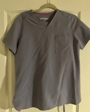 Lavender scrub set Gray Size M thumbnail 1