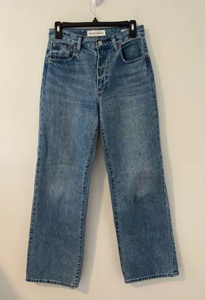 Denim Forum The Farrah High-Rise Wide Leg Size 25 thumbnail 1