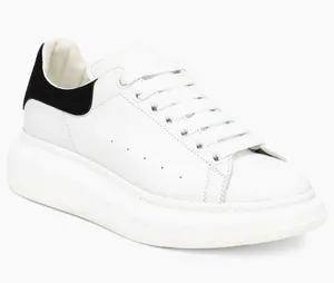 Women's Oversized Colorblocked Sneakers White Black Size 10 Minimialistic thumbnail 1
