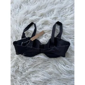 Skims Strapless Underwire Bikini Top Onyx Size XS thumbnail 7