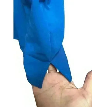 FIGS Technical Collection Royal Blue Scrub‎ Top thumbnail 4