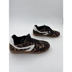 DV Dolce Vita Women's Sneaker Voyage Leopard Fashion Suede Size 9 1/2 9.5 thumbnail 2
