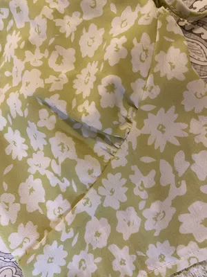 SheIn Green Tie Front Crop Top thumbnail 4