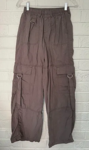 NWT WILD FABLE XXS Women's Mid Rise Wide Leg Relaxed Cargo Pants XXS thumbnail 1