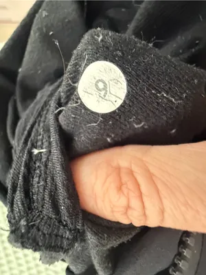 Lululemon Cold As‎ Fluff Parka Black size 6 thumbnail 4