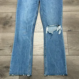 Abercrombie & Fitch The 90’s Slim Straight Ultra High Rise Curve Love Jeans 24 thumbnail 3