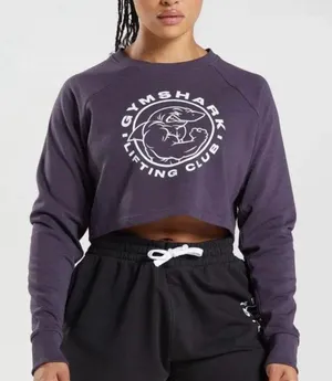 Gymshark Crop Sweatshirt thumbnail 1