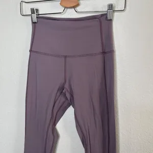 Lululemon Ahtletica Purple Align 25" High-Rise Yoga Leggings Size 4 lw5ca5s thumbnail 3