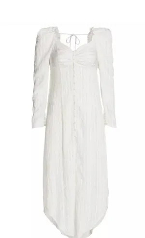 NWT FREE PEOPLE ButtonDown LUNA Maxi Top Size XS thumbnail 12