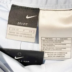Nike Vintage Size Small Light Blue Pull on Skort Skirt Shorts NEW Athletic‎ thumbnail 4