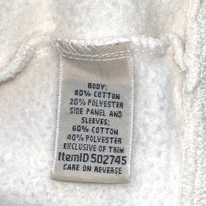 L.L. Bean Small Quilted Quarter Zip Pullover Cream EUC Outdoor Fall Cozy thumbnail 9