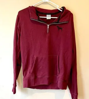 PINK quarterzip thumbnail 1