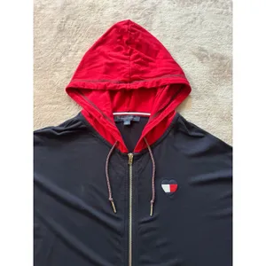 Tommy‎ Hilfiger Women's Sports Hoodie Sweatshirt Full Zip Colorblock Size Large thumbnail 3