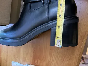 Dolce Vita by Dolce Vita Black Leather Mid-Calf Heeled Buckle Camros Boots. Size 9.5 thumbnail 8