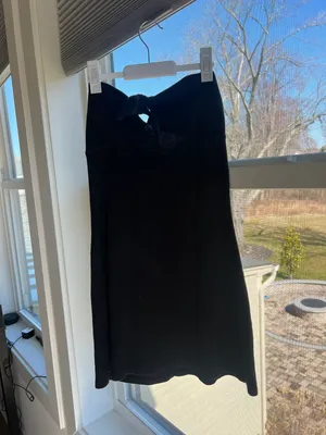 Newport News Black Mini Dress thumbnail 2