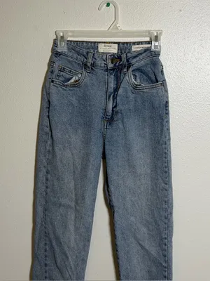 Cotton‎ On Women Denim Stretch Mom Jeans Classic High-Rise Streetwear size 4 thumbnail 2