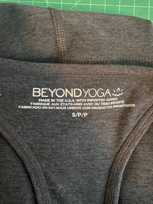 Beyond Yoga Women S Black Space Dyed All Around Jumpsuit Built in Bra Bootcut thumbnail 9