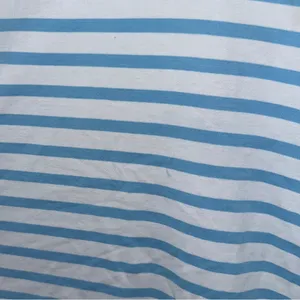 LAKE Pajamas pima cotton tank top striped sky scoop long line sleeveless top thumbnail 5