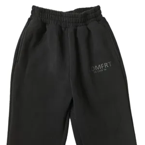 Comfrt Signature Fleece Jogger Sweatpants Black High Waisted Women's Size XS thumbnail 3