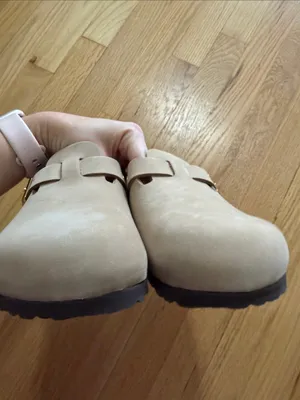 NWT Birkenstock Tokio Hex Clog in Sandcastle Sz 41 thumbnail 3