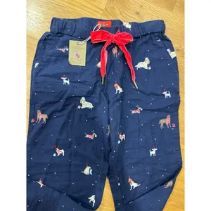 NEW Joules puppy christmas pajamas‎ sz 4 / small thumbnail 3
