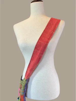 Rising International Colorful Peace Bohemian Shoulder Bag thumbnail 2