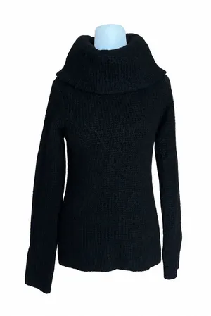 Lauren Ralph Lauren Sweater S Small Mohair Blend Ribbed Knit‎ Turtleneck HK thumbnail 1