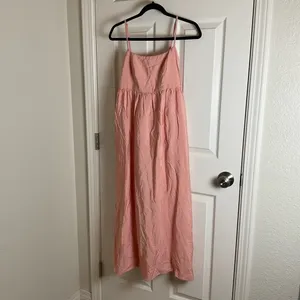 A New Day Women’s Cami Maxi Dress Keyhole Back Side Pockets XS thumbnail 3