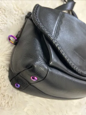 Aimee Kestenberg Mini All For Love Black Leather Crossbody Bag thumbnail 10